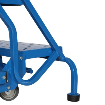 Première marche escabeau roulant 7 marches