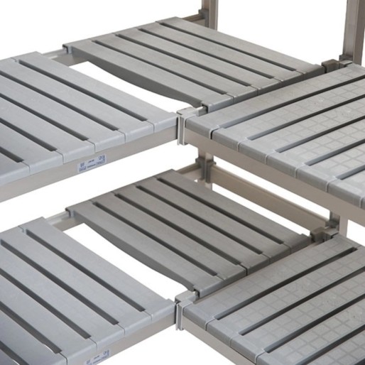 Kit d'accroches d'angles en aluminium